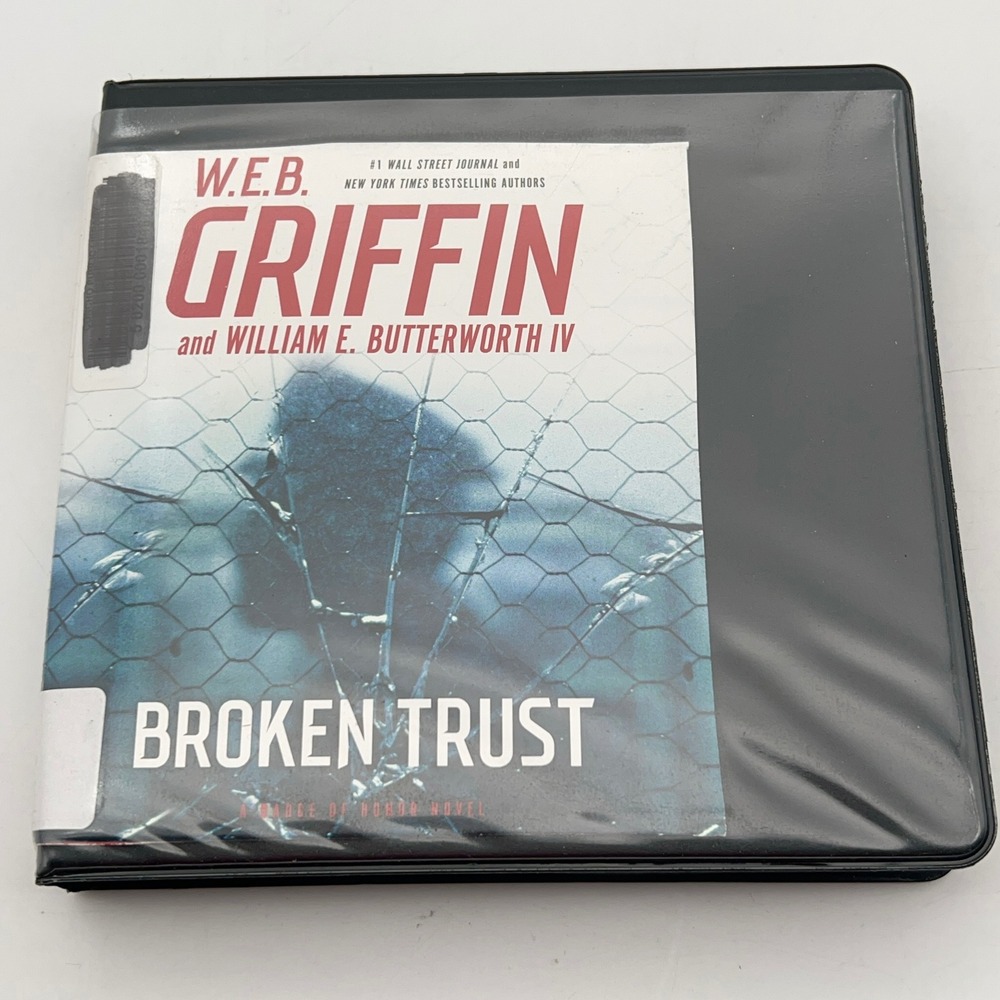 Broken Trust‎ W.E.B. Griffin Badge of Honor Audiobook 9 CD Unabridged 1491528501